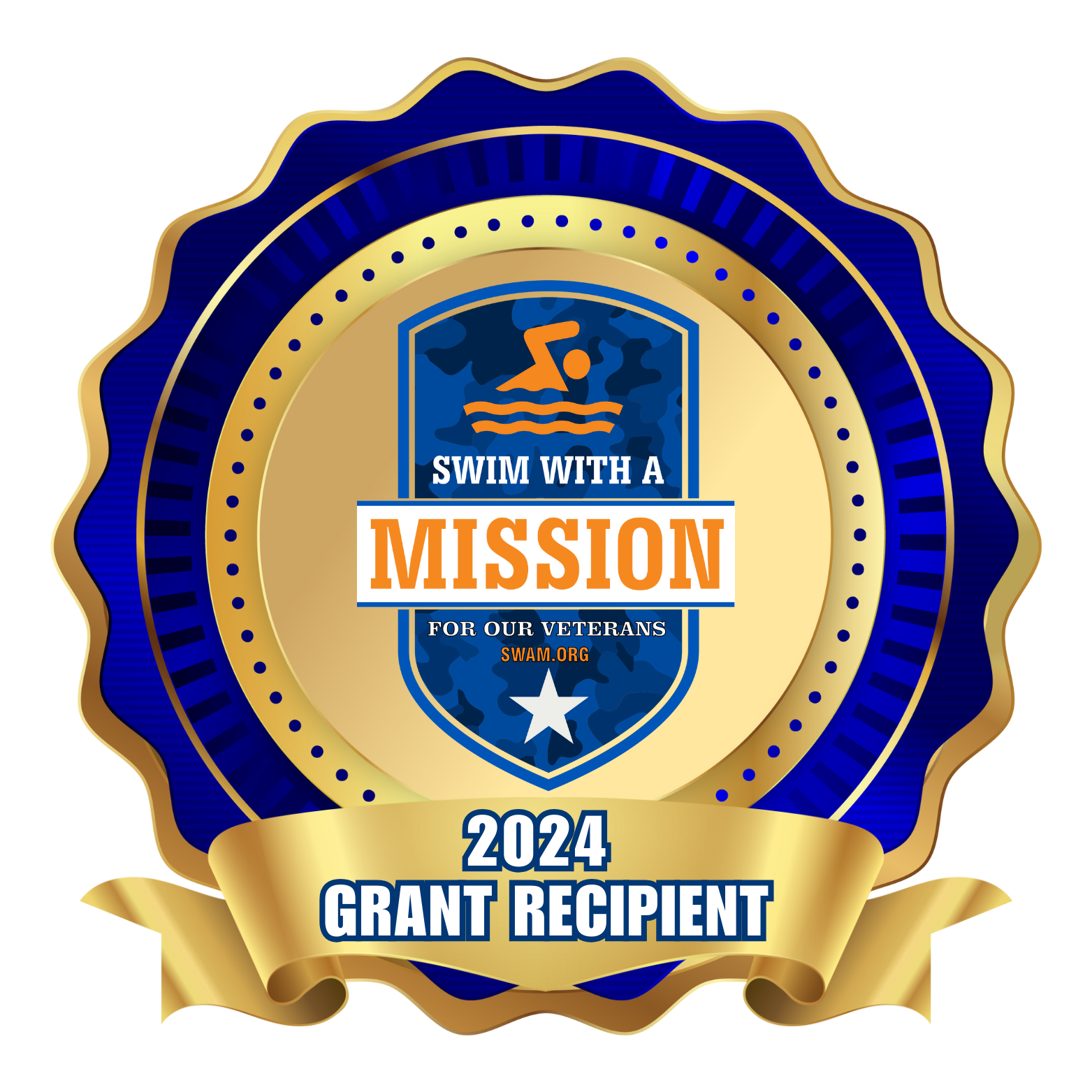 Swim With a Mission Grant Recipient Badge